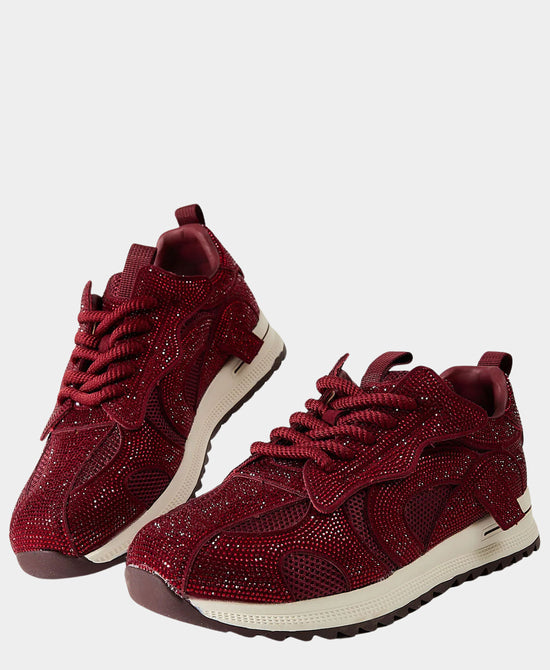 
Crystal Sneaker in RED view 2