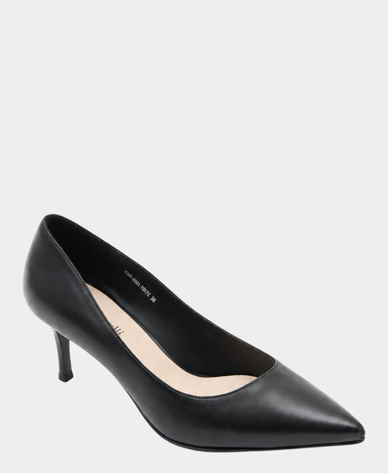 
Leather Pump in BLACK view 1
