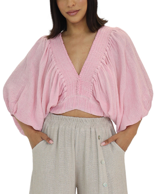 Ruched Top view 