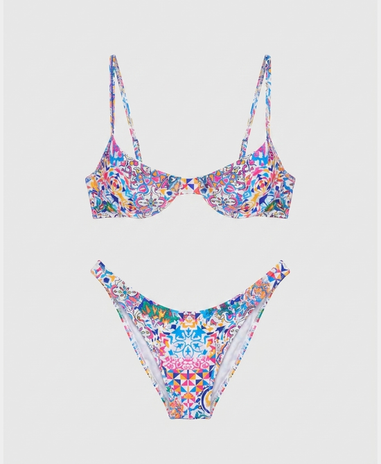 
Printed Bikini- 2 Pc Set in MULTI view 1