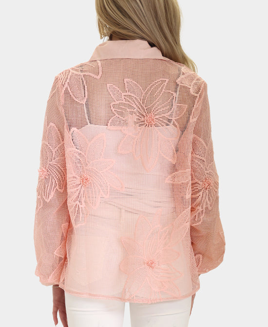 Mesh Flower Blouse view 2