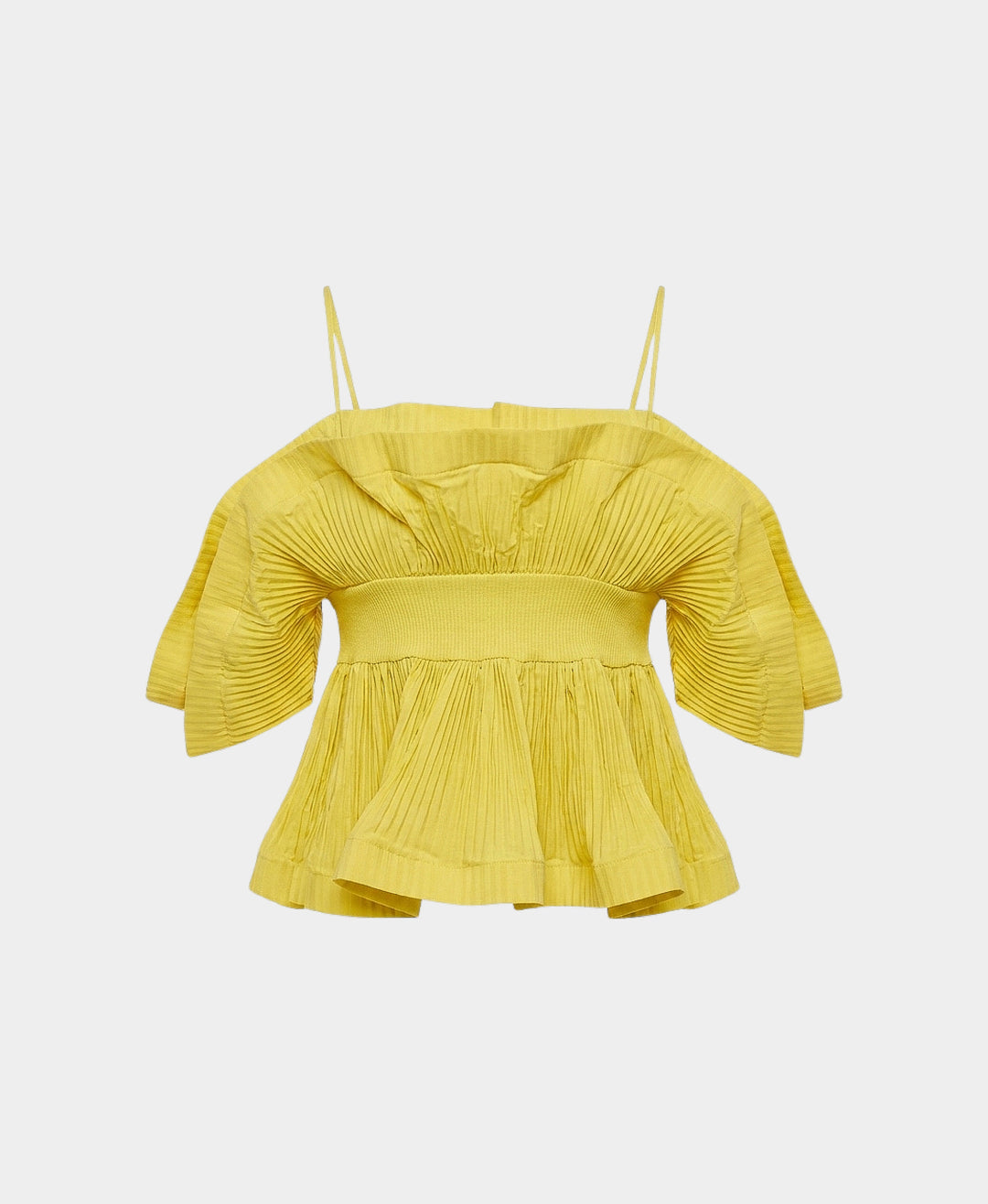 フォクシー Pleated PeplumTop Pleated Peplum Top – FOX'S - Online