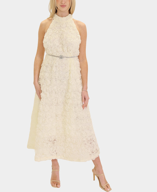 Rosette Halter Dress view 1