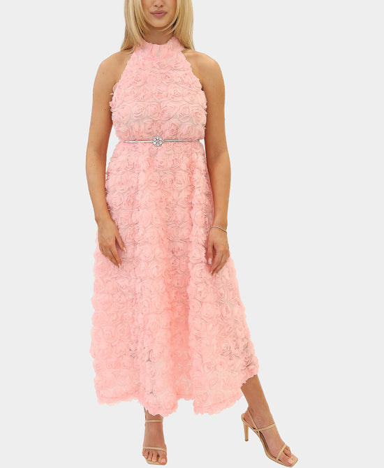 Rosette Halter Dress view 1