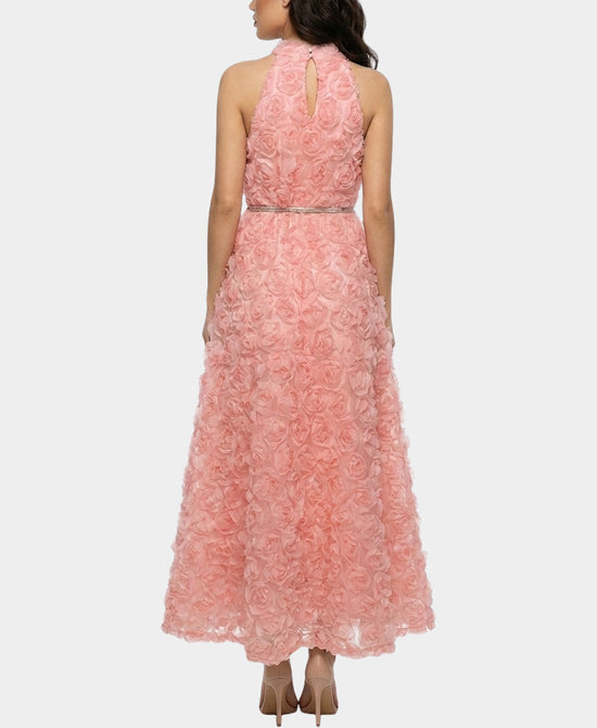 
Rosette Halter Dress in PINK view 2