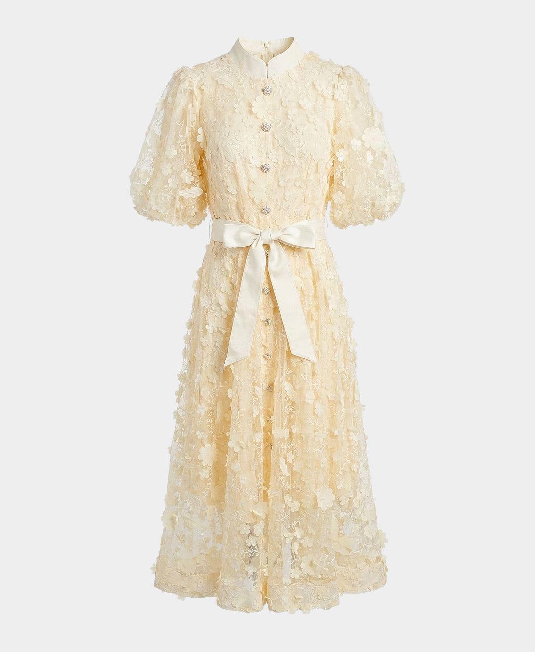 3D Flower Midi Dress – FOX'S - Online