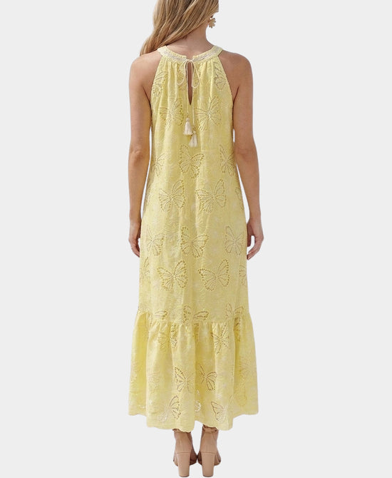 
Crochet Maxi Dress in YELLOW view 2