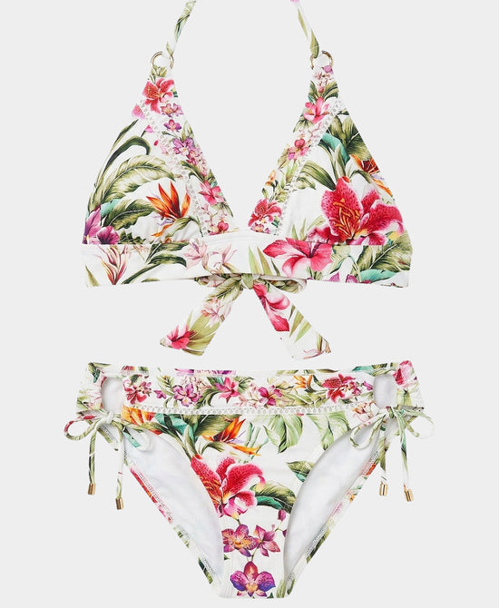 
Floral Print Bikini - 2 Pc Set in WHITE MULTI view 1