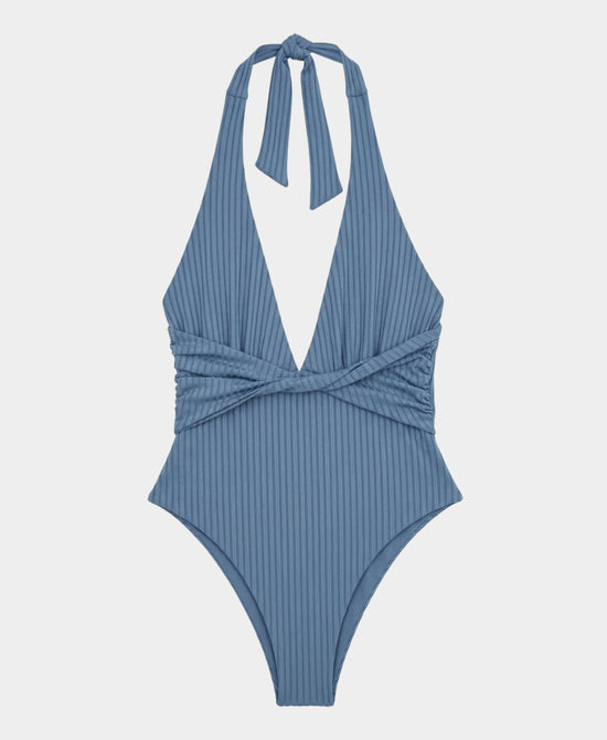 One Piece Halter Swimsuit view 1