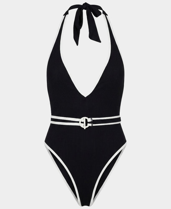 One Piece Halter Swimsuit view 1