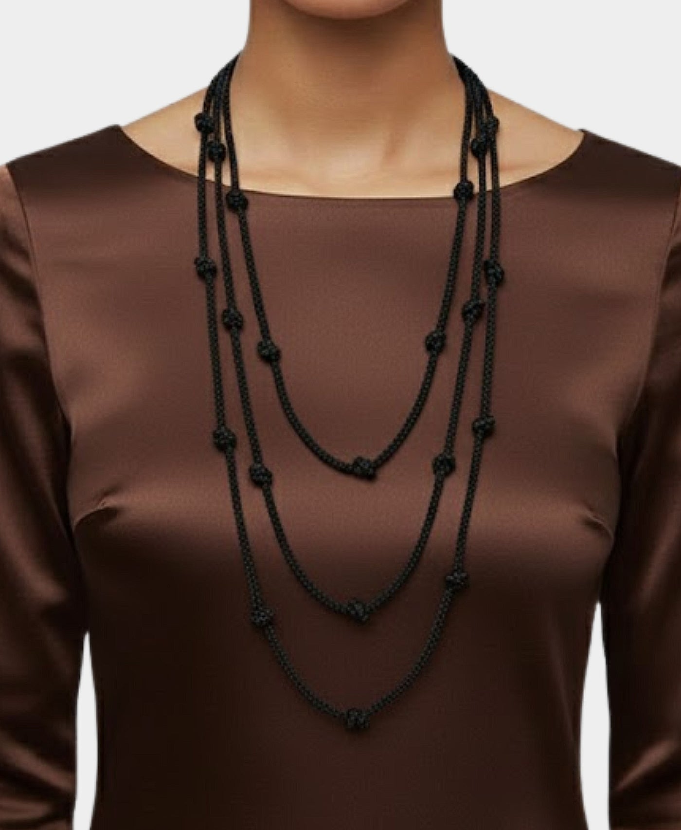 Crystal Multi Strand Necklace view 1