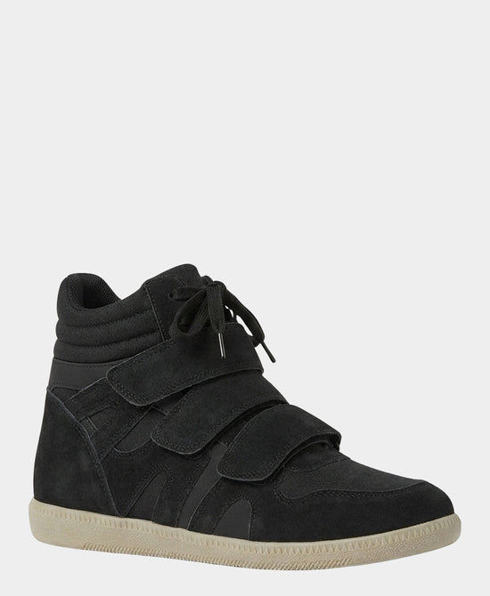 
Wedge Sneaker in BLACK view 1