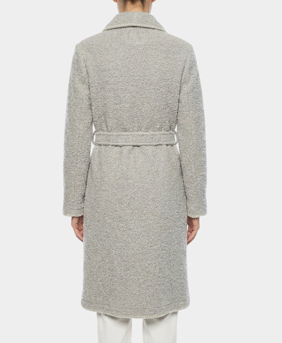 Teddy Coat w/ Belt view 