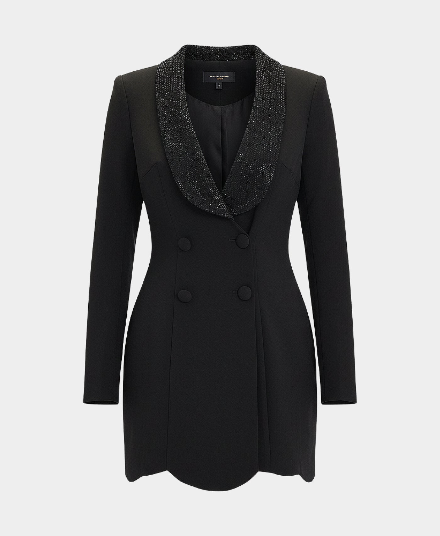 Blazer Dress w/ Crystals view 3