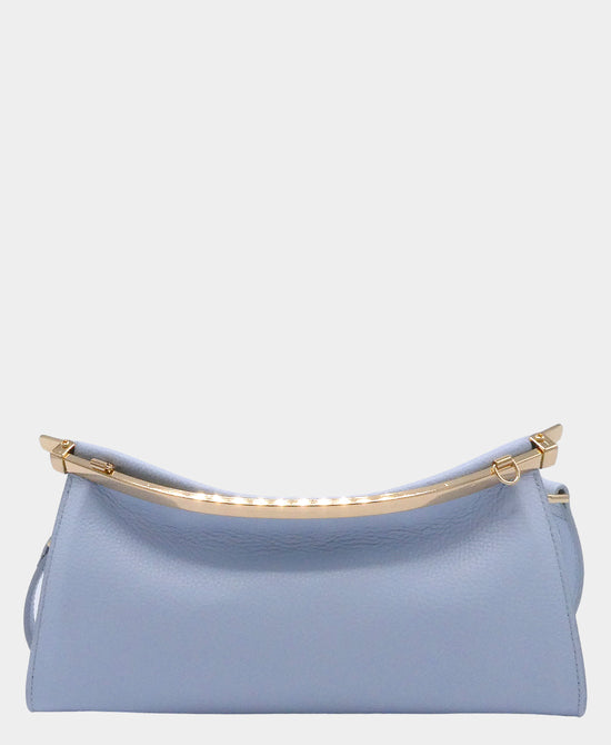 
Leather Crossbody Bag in LIGHT BLUE view 1