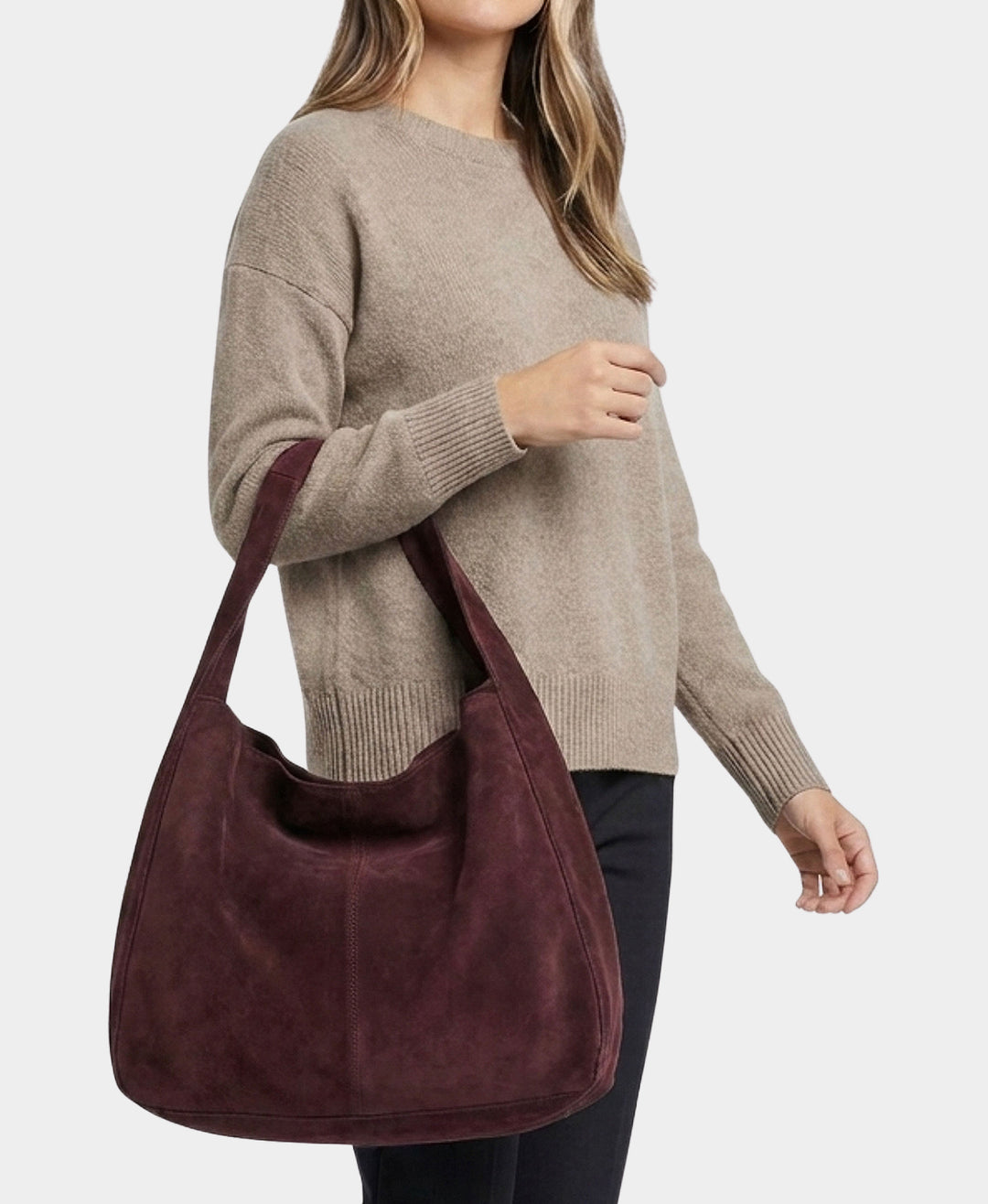 Suede Tote Bag – FOX'S - Online