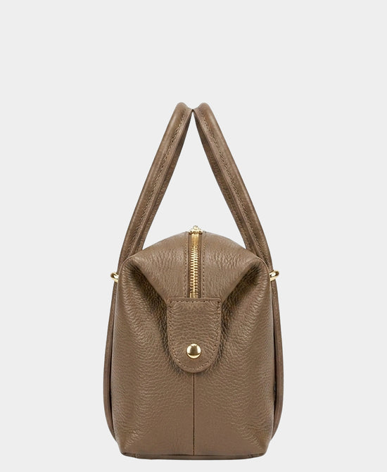 
Leather Handbag in TAUPE view 2