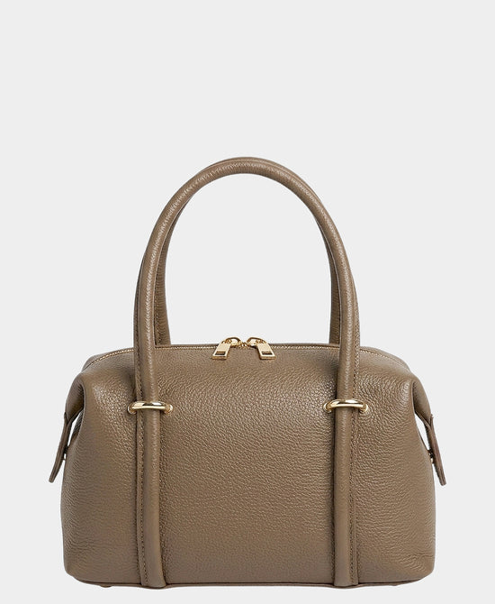 
Leather Handbag in TAUPE view 1