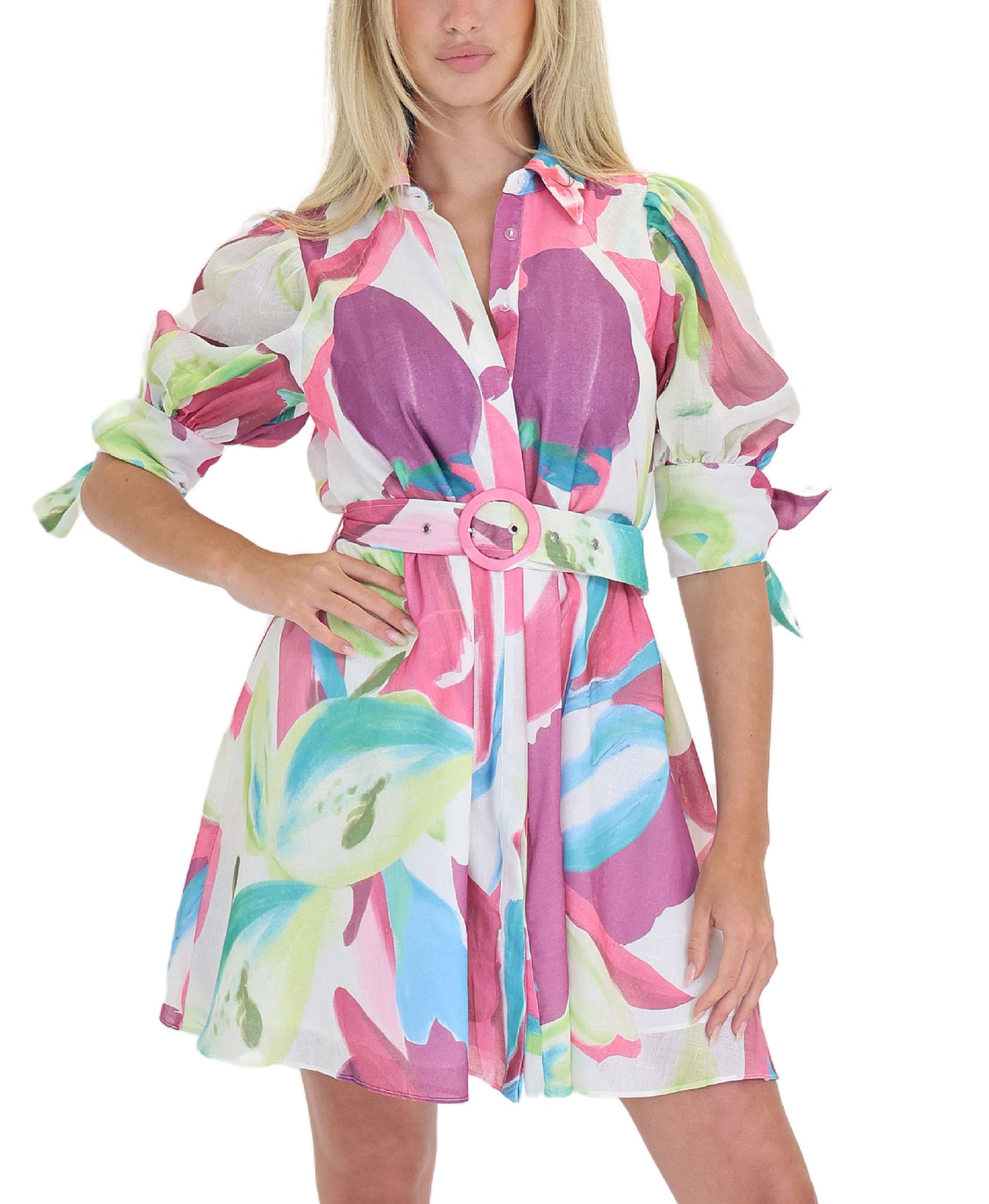 Printed Dress view 1
