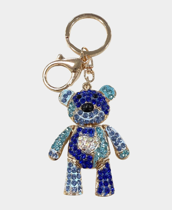 Crystal Bear Keychain/Bag Charm view 1