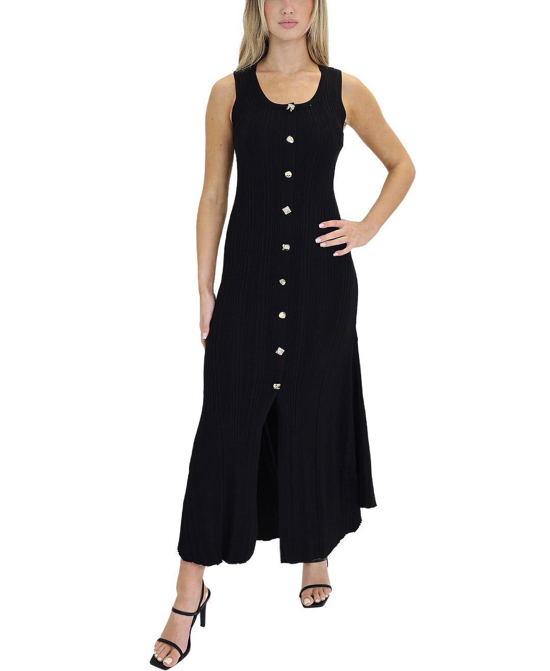 24時間限定タイムセール Knit Ribbed Maxi Dress – FOX'S - Online ワンピース