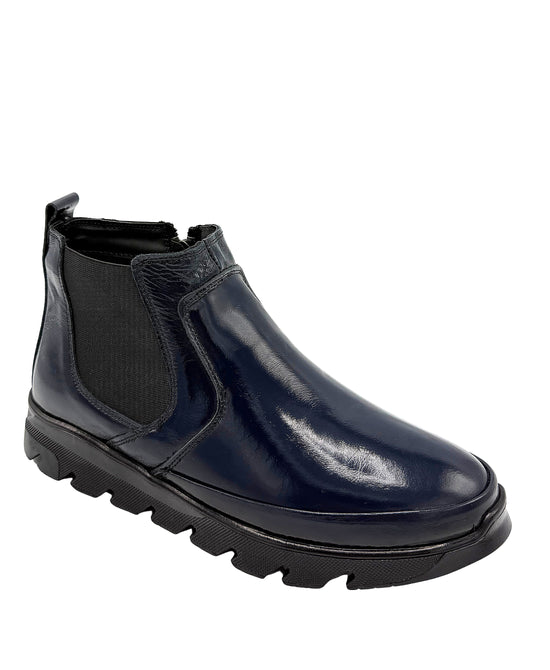 Leather Gloss Bootie view 