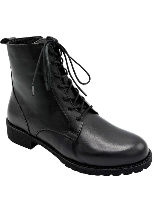 Leather Combat Boot view 