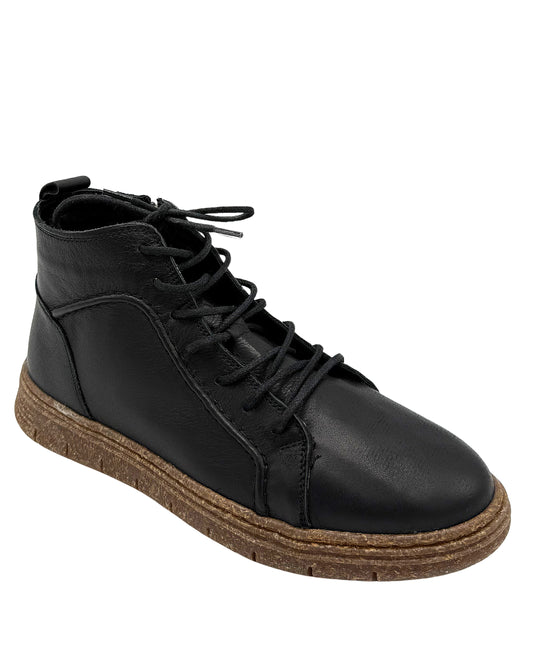 Leather Lace Up Bootie view 