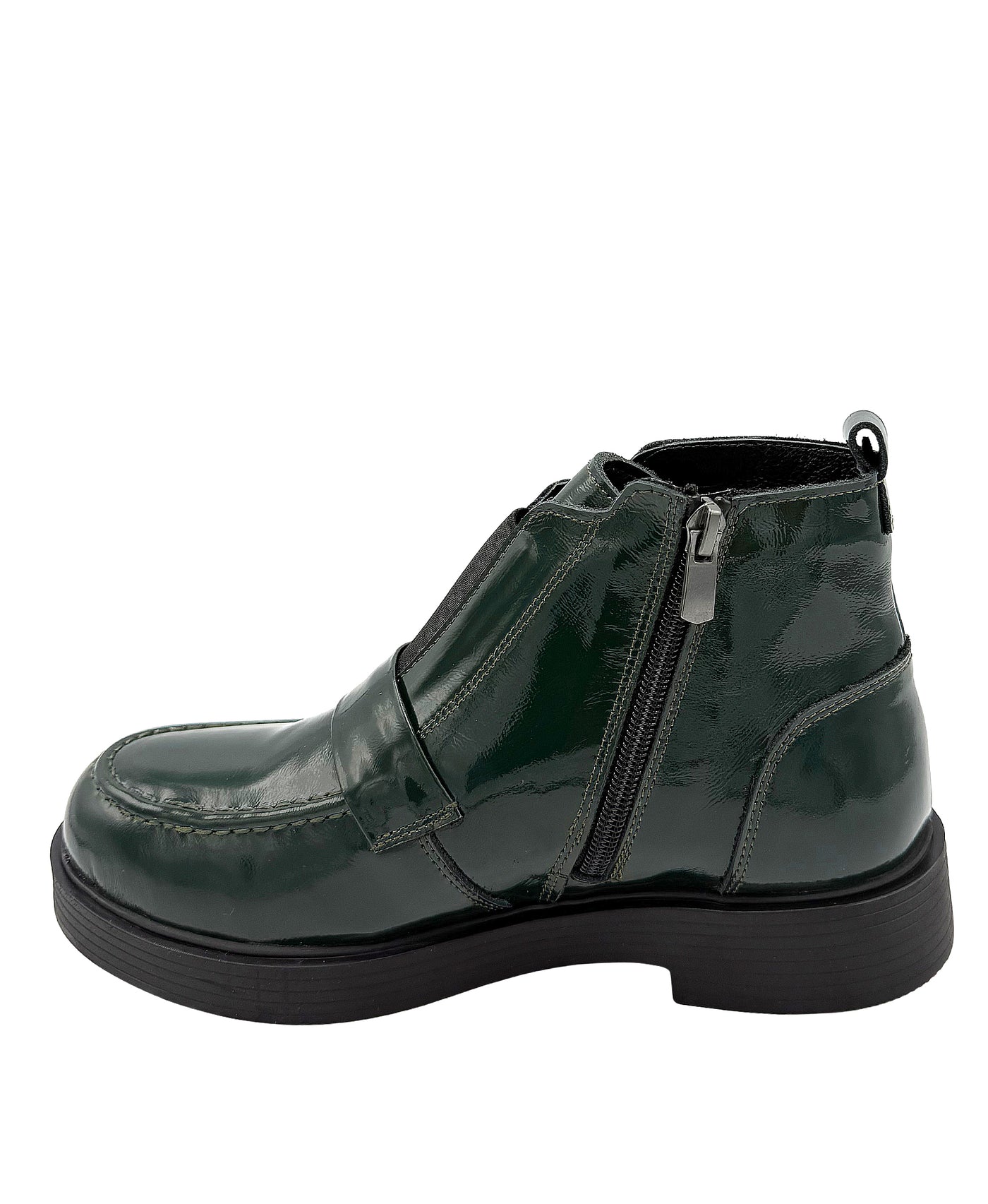 Leather Gloss Bootie view 2