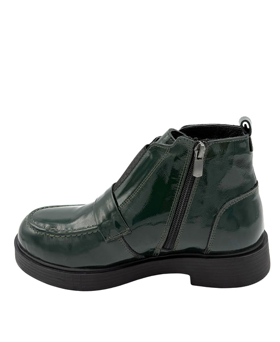 Leather Gloss Bootie view 