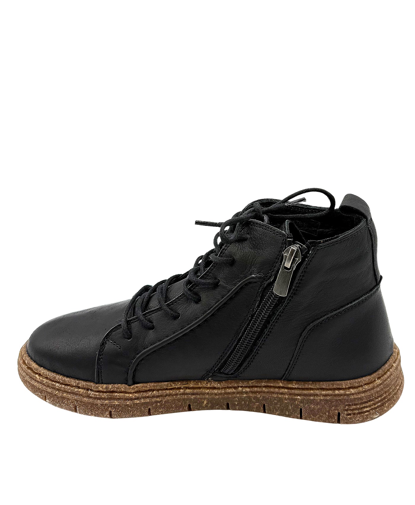 Leather Lace Up Bootie view 2