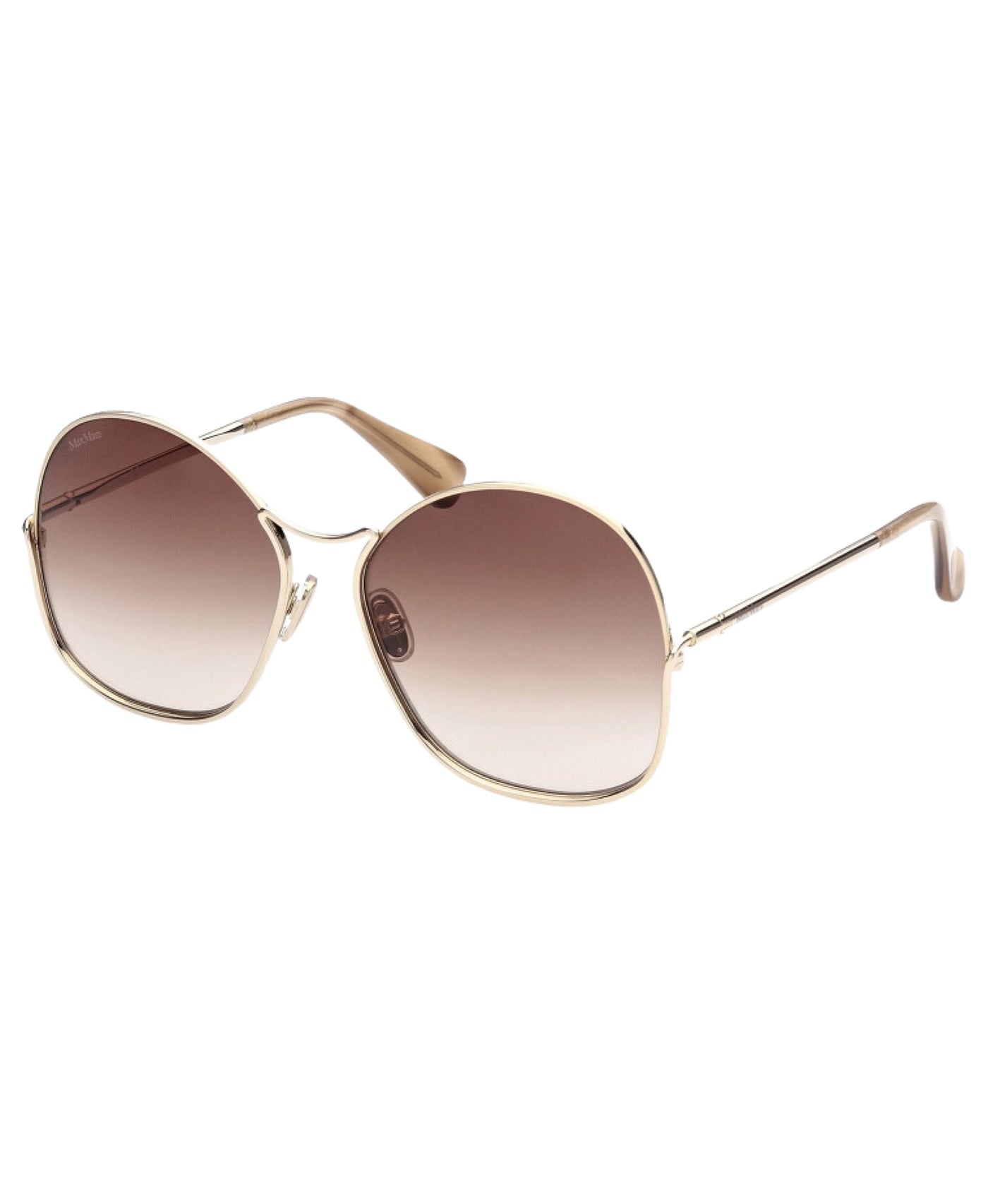 Round Metal Sunglasses view 1