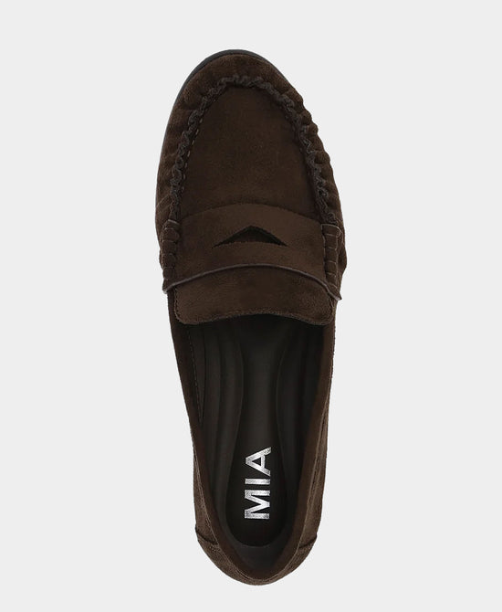 
Faux Suede Loafer in COFFEE view 2