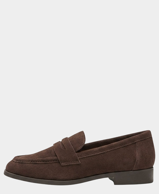 
Suede Loafer in DARK BROWN view 2