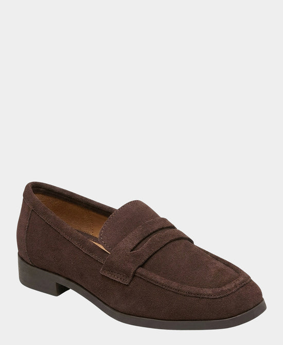 
Suede Loafer in DARK BROWN view 1