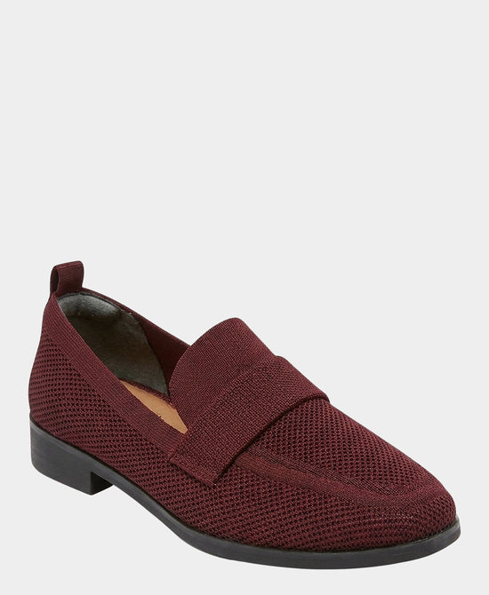 
Knit Loafer in BURGUNDY view 1