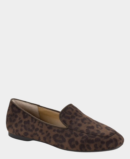 
Leopard Print Loafer in BROWN view 1