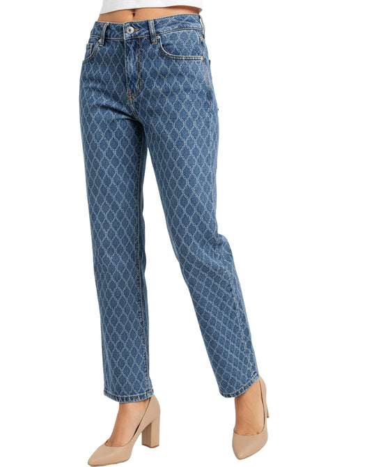 Textured Jeans view 