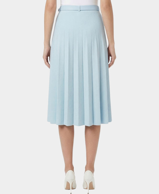 Knit Pleated Midi Skirt view 2