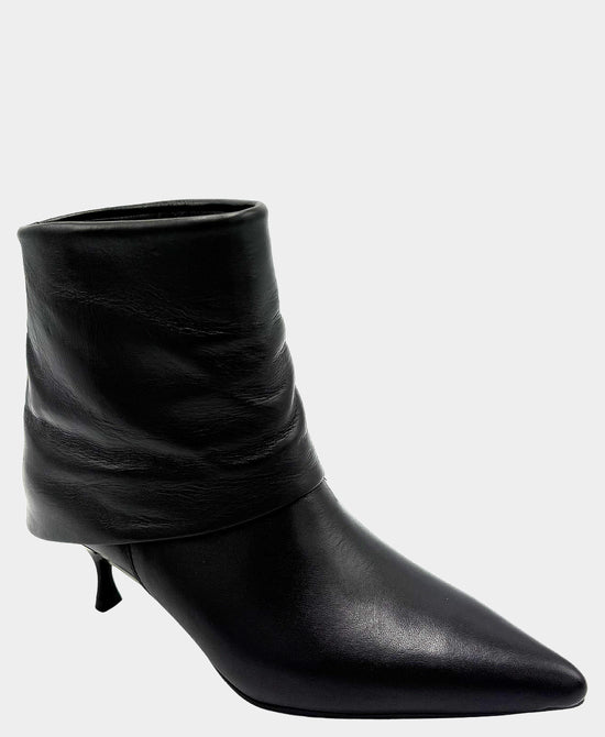 Leather Fold Over Bootie view 