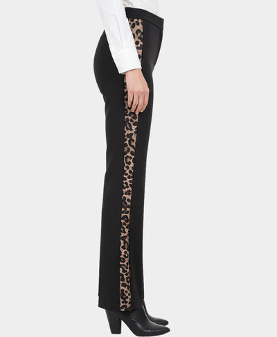 Pants w/ Leopard Print Trim image 2