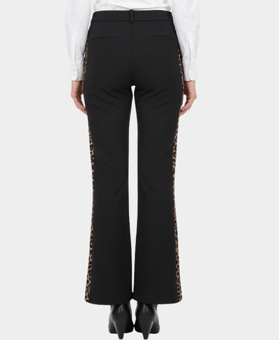 Pants w/ Leopard Print Trim image 3
