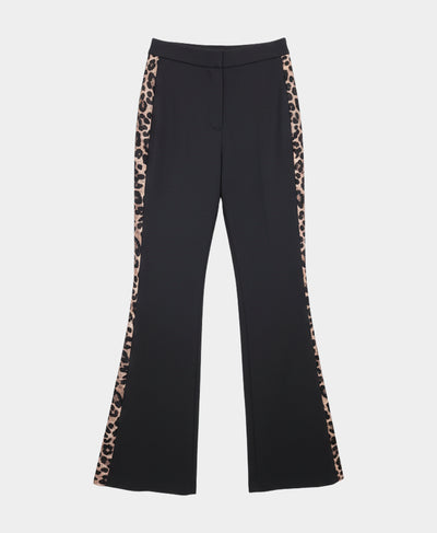Pants w/ Leopard Print Trim image 4