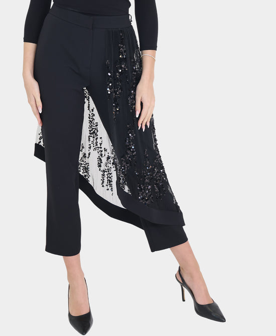 Pants w/ Sequin Overlay view 