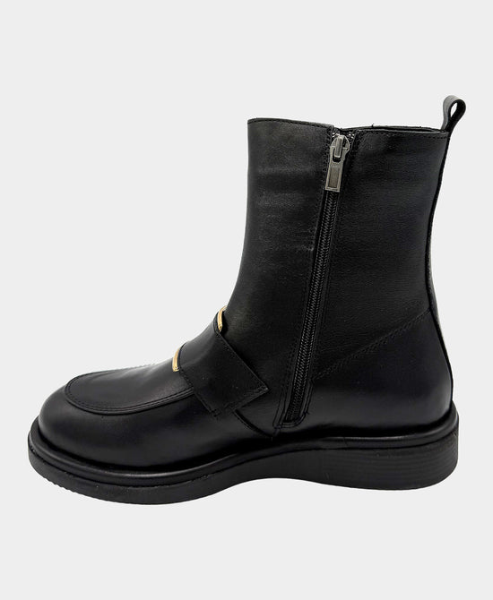 Leather Buckle Boot view 