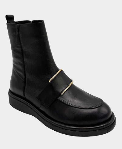 Leather Buckle Boot image 1