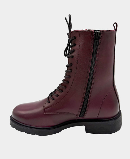 Leather Lace Up Boot view 