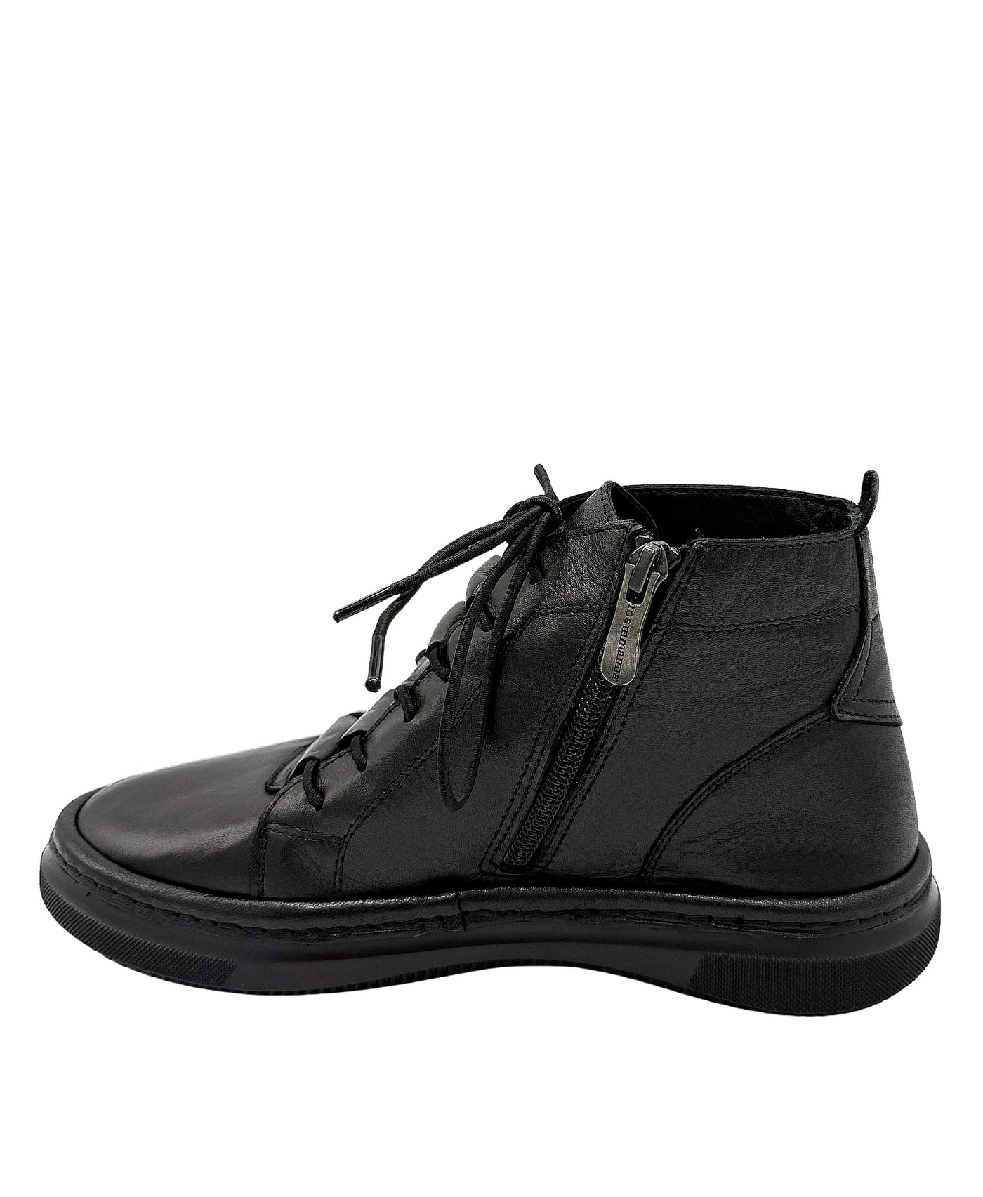 Leather Lace Up Bootie view 2