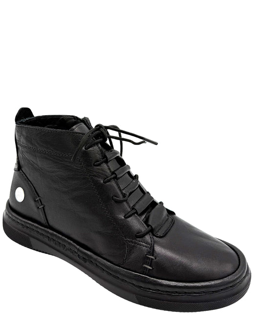 Leather Lace Up Bootie view 