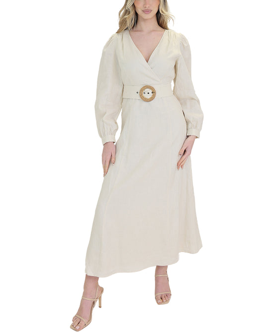 Linen Maxi Dress view 